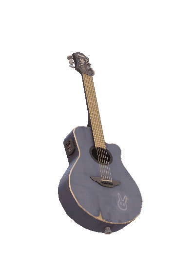 spinning guitar