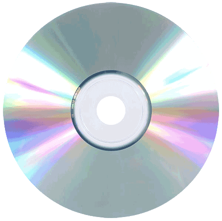spinning cd